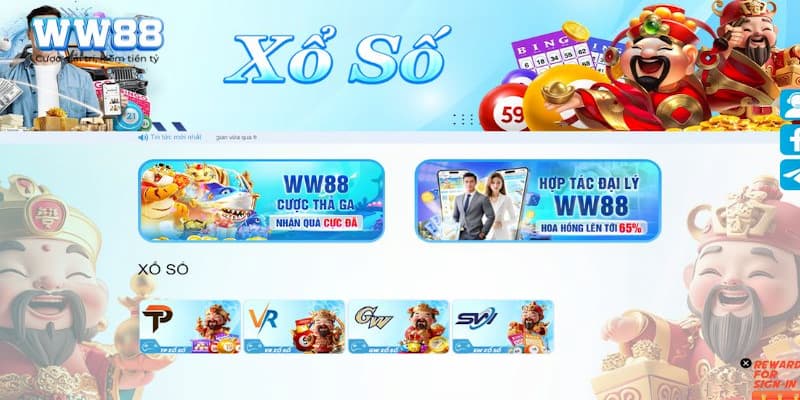 Có những ưu đãi gì ở sảnh Xổ Số WW88?